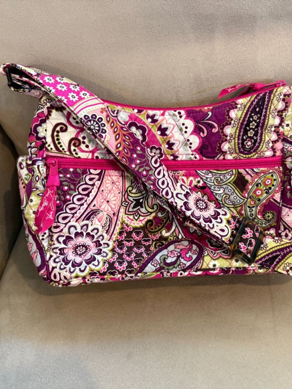 Vera Bradley Pink Purse - Picture 2 of 8